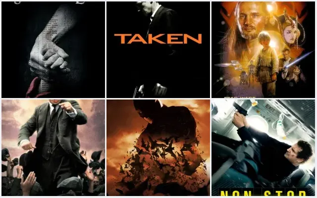 Liam Neeson – 10 Best Movies