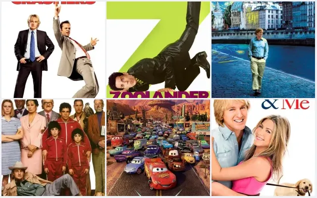 Owen Wilson – 10 Best Movies